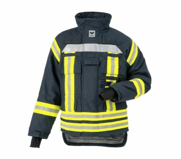 chaqueta para traje de bombero