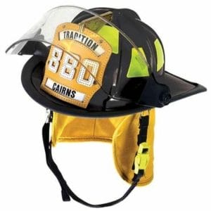 casco para bombero